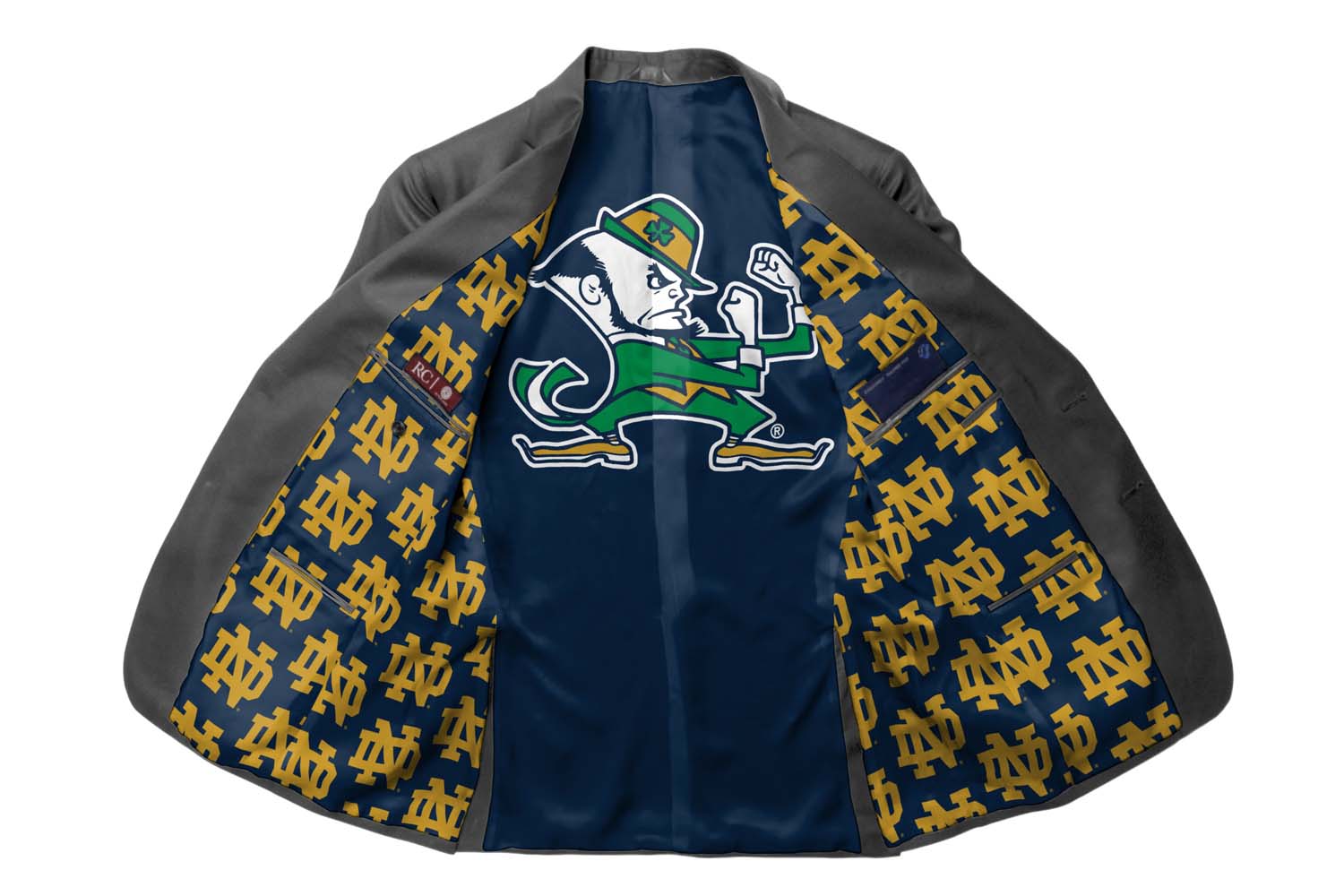 Collegiate Suit & Jacket Linings, Notre Dame                    