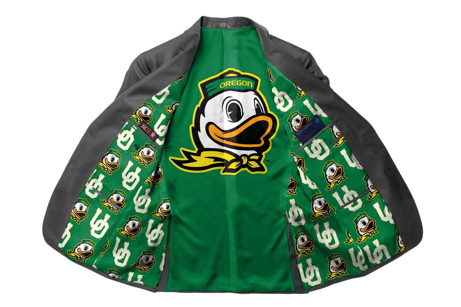 Collegiate Suit & Jacket Linings, Oregon                        