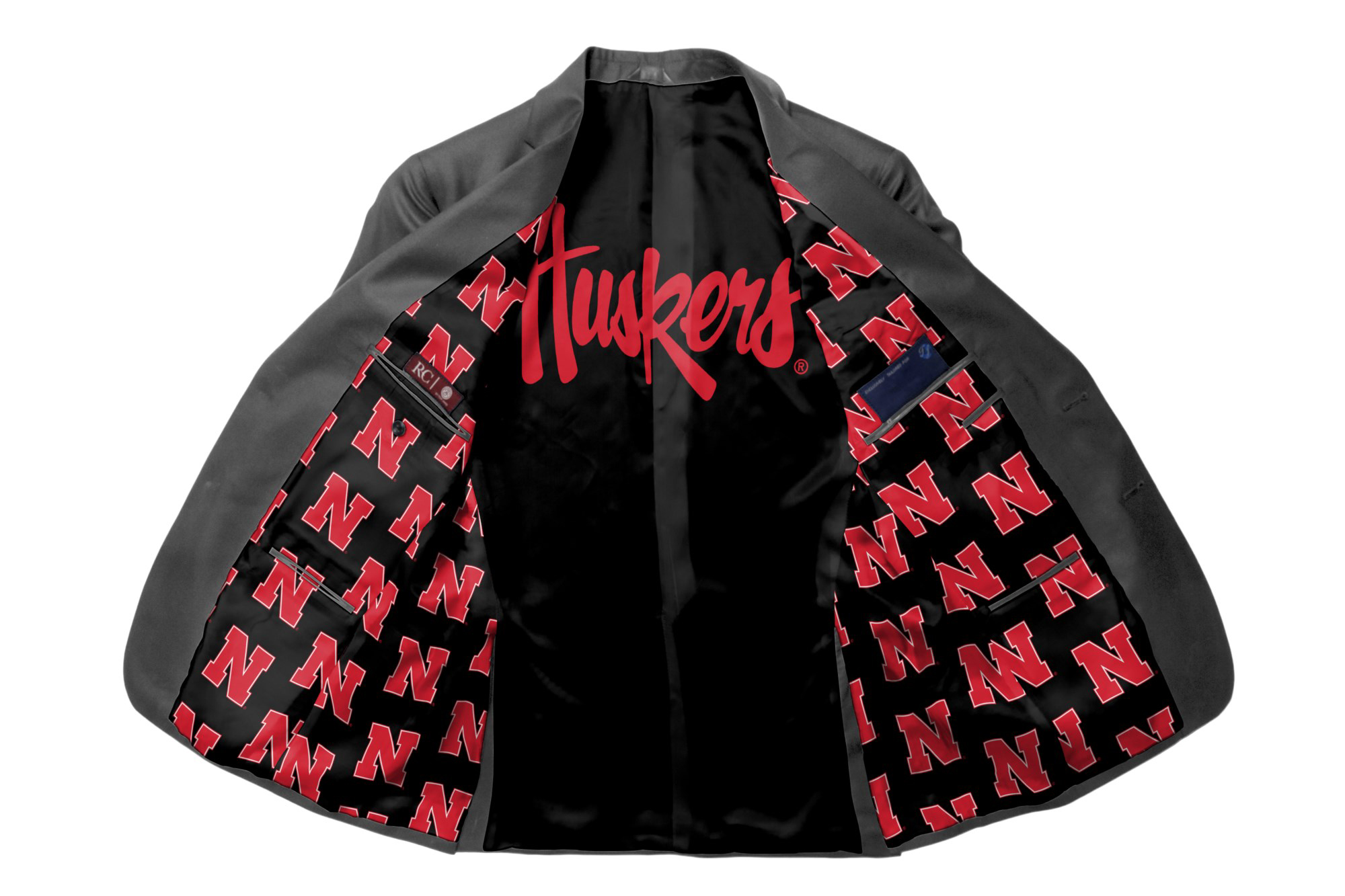 Collegiate Suit & Jacket Linings, University of Nebraska        