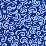 Thick Foulard Blue Lining