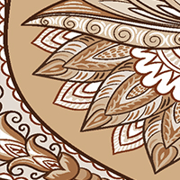 Vintage Paisley Lining