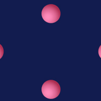 Pink 3D Dot Lining