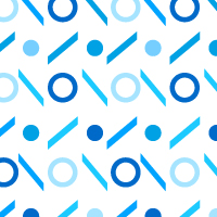 Blue Micro Circle Lining