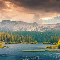 Mountain Lake Lining