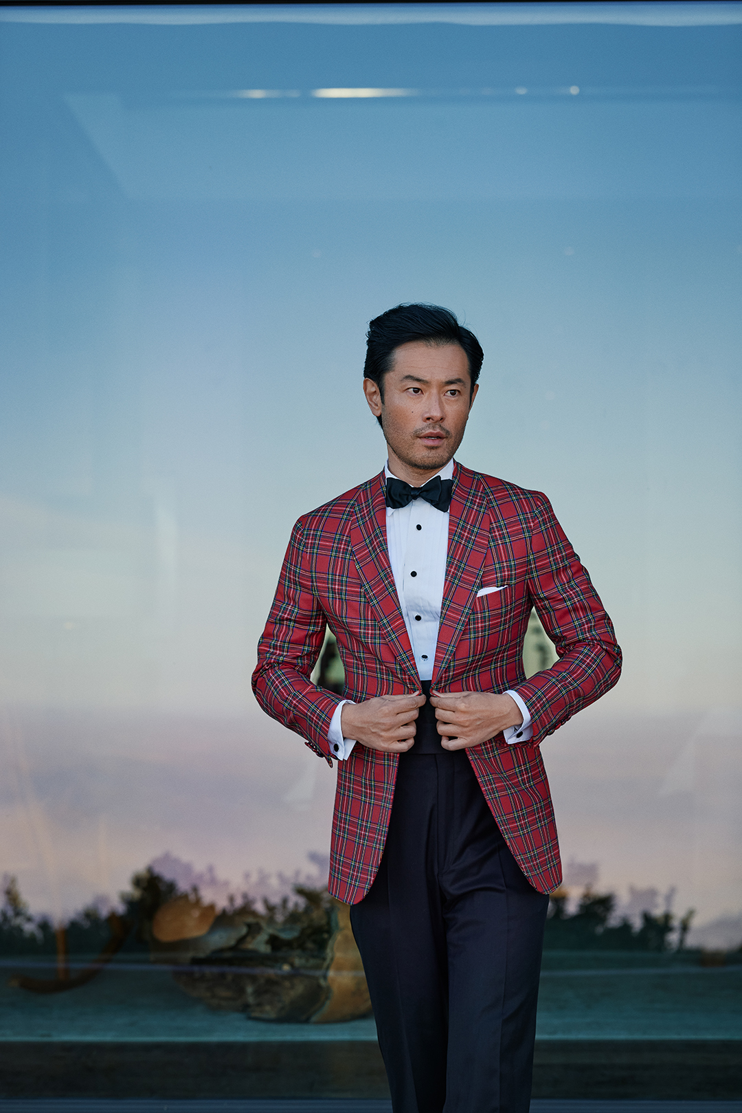 Royal Stewart Tartan Dinner Jacket
