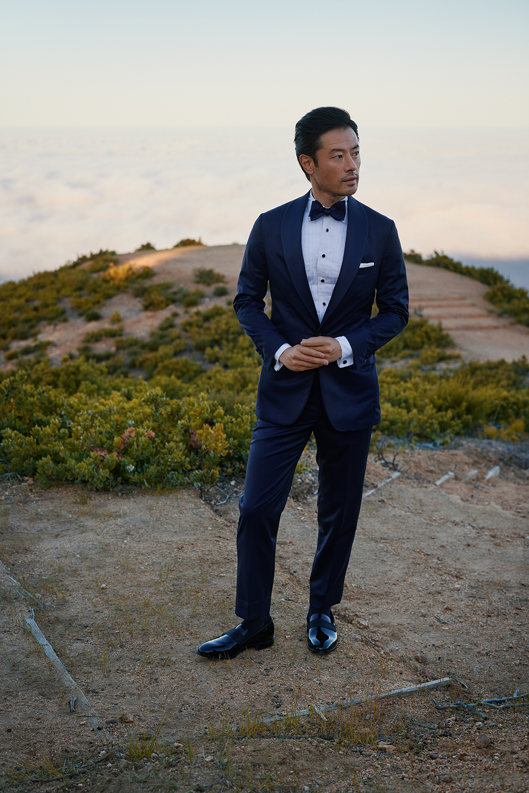 Navy Blue Tuxedo