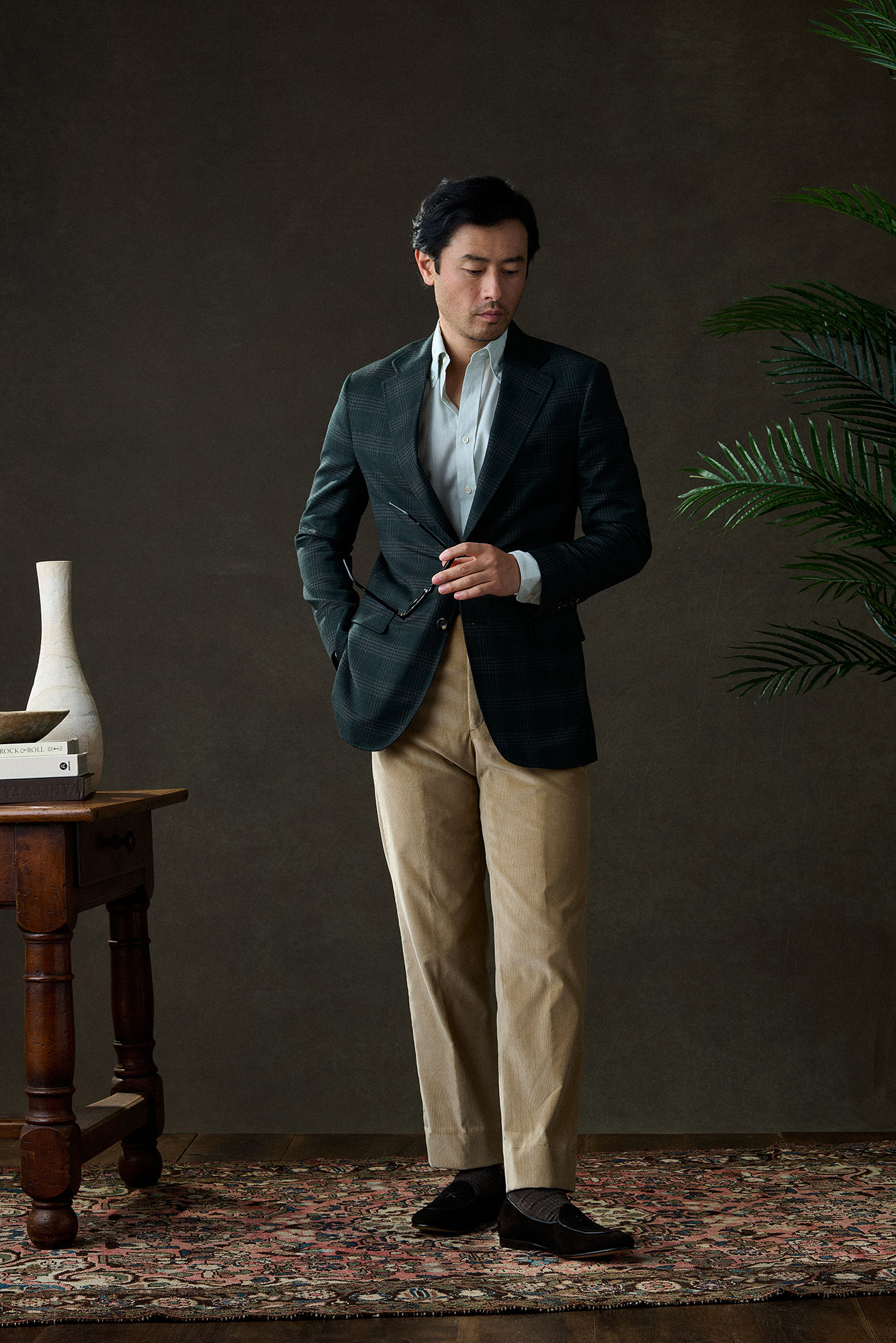 Green Plaid Sportcoat