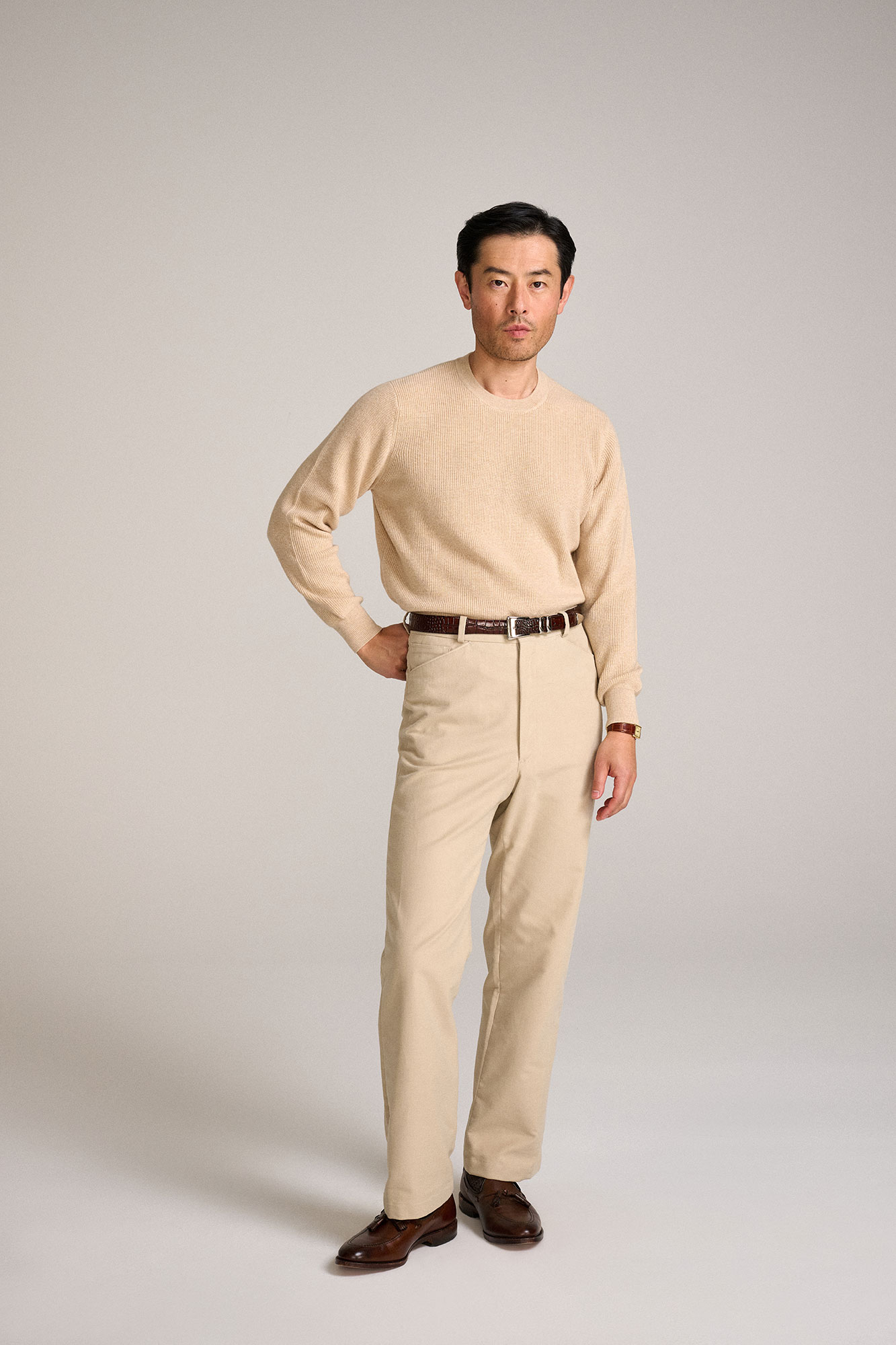 Camel Knit Sweater