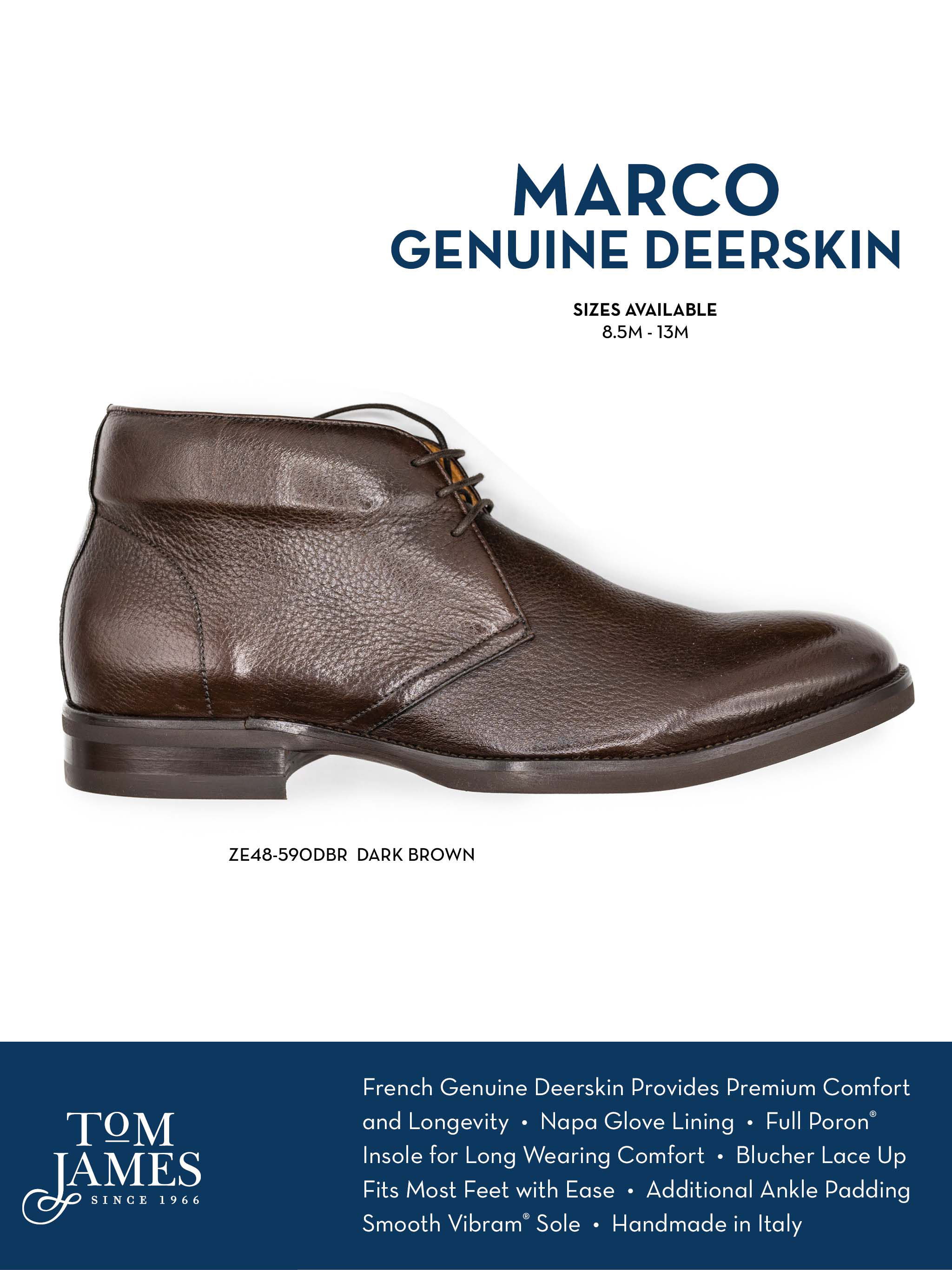 Marco Deerskin Chukka Boot