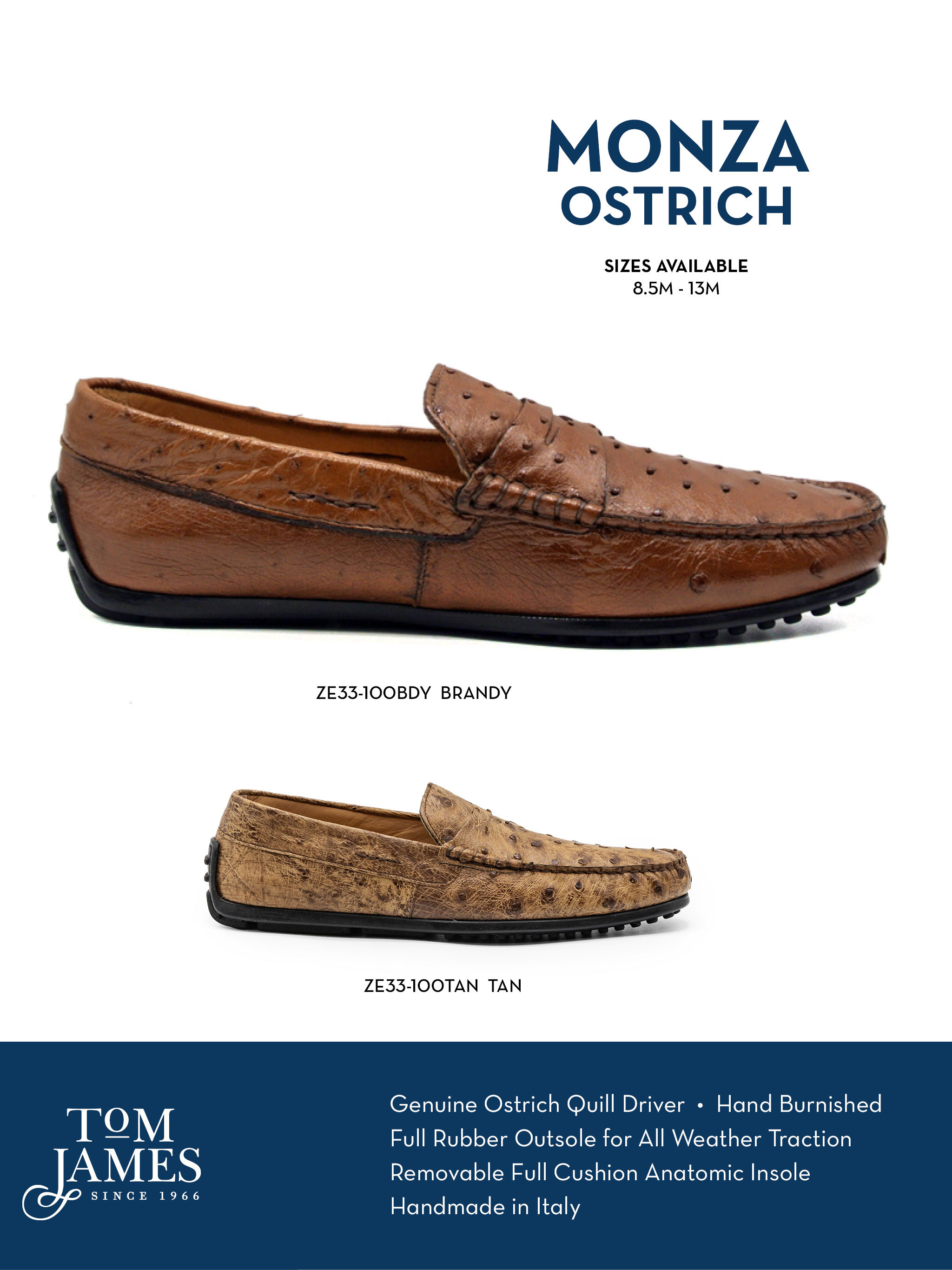 Monza Ostrich Quill Driver