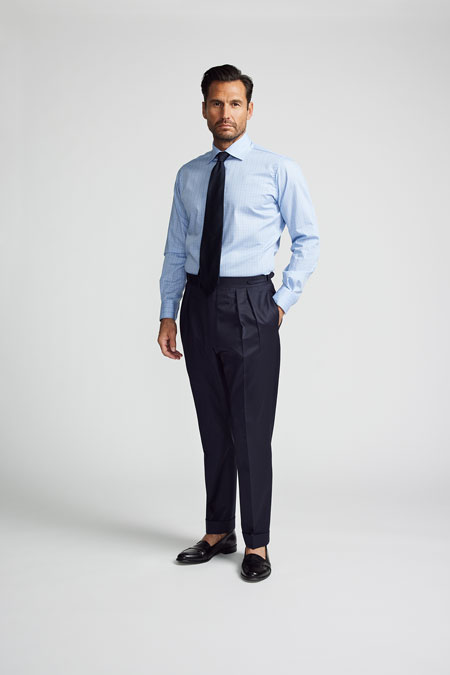 Blue Glen Plaid Shirt