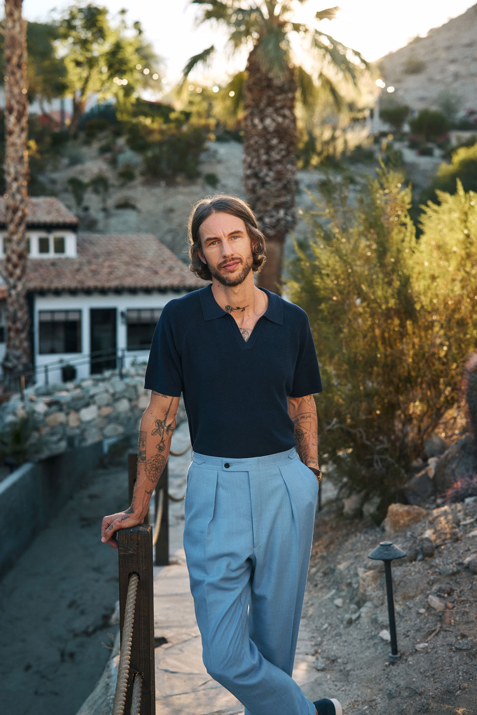 Havana Collar Ribbed Polo