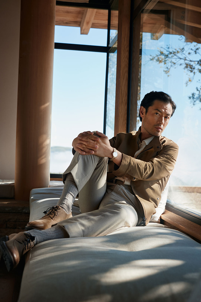 Tan Water Resistant Bomber