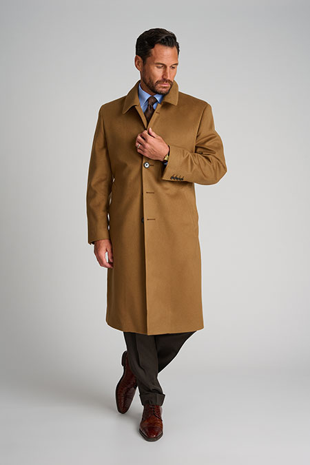 Mens Oxxford                                                                                                                                                                                                                                              , Vicuña Solid Topcoat
