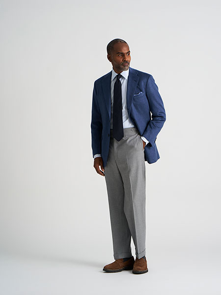 Blue Cashmere Sportcoat