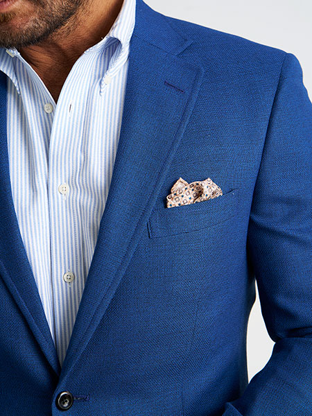 Men's Classics                                                                                                                                                                                                                                            , Blue Stripe Oxford Shirt