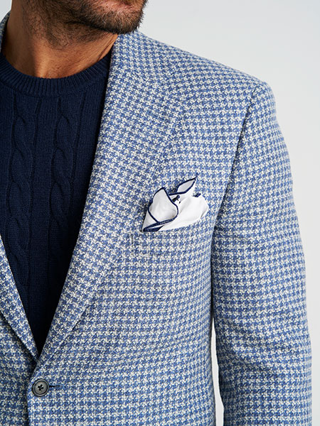 H&S Sherry Kash Houndstooth Sportcoat