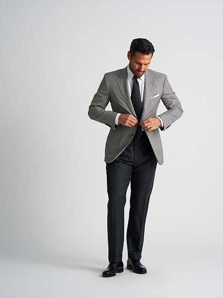 B&W Glen Plaid Sportcoat