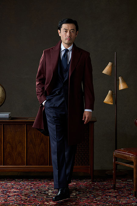 Burgundy Leggenda Top Coat