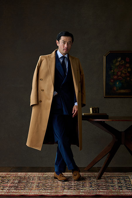 Fall/Winter 2025 Lookbook                                                                                                                                                                                                                                 , Camel Rhamnusia Cashmere Top Coat