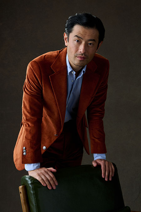 Fall/Winter 2025 Lookbook                                                                                                                                                                                                                                 , Terracotta Corduroy Suit