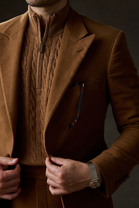 Vicuña Moleskin Suit