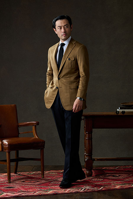 Fall/Winter 2025 Lookbook                                                                                                                                                                                                                                 , Vicuña Cashmere Safari Jacket