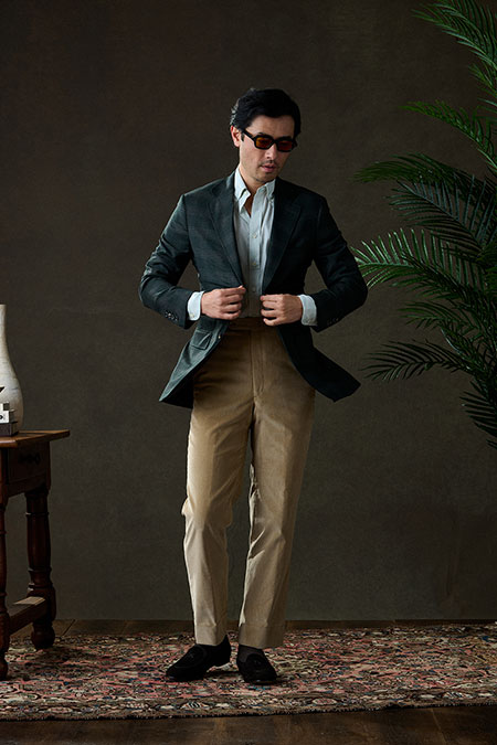 Tan Corduroy Trousers