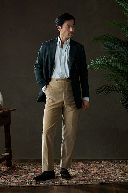 Tan Corduroy Trousers