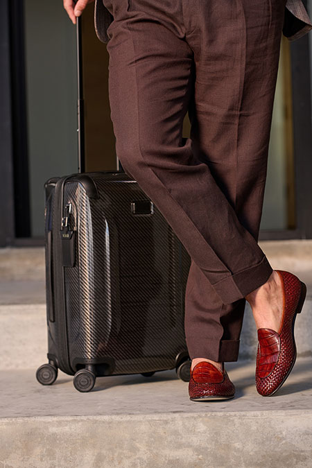 Brown Linen Trousers