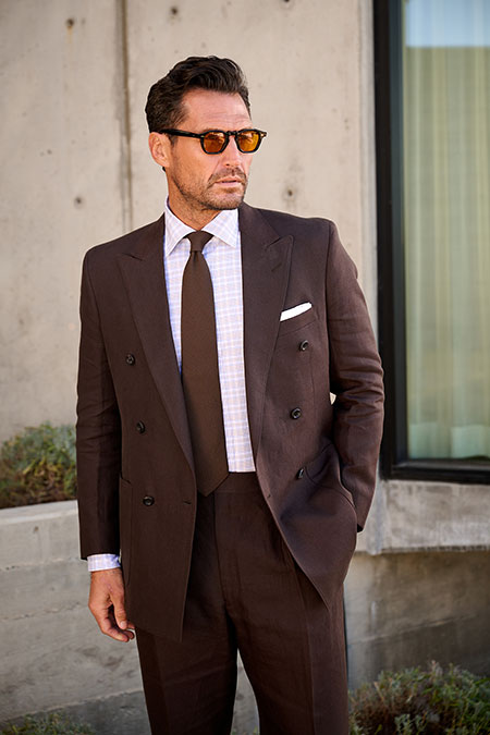 Trunk Shows                                                                                                                                                                                                                                               , Brown Linen Suit