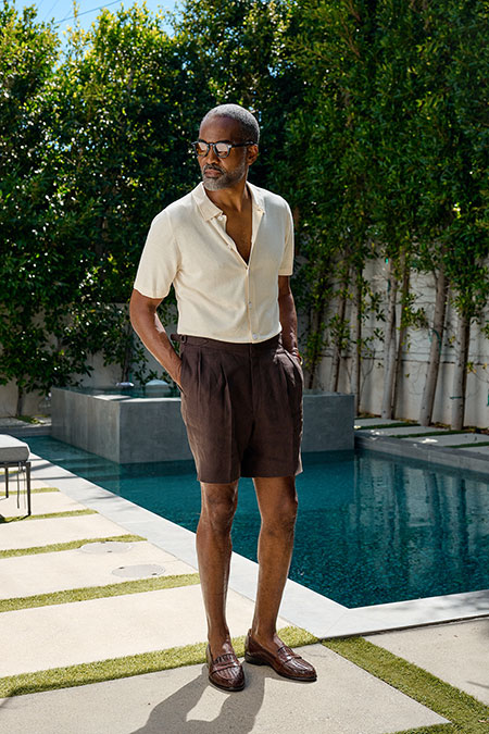 Ivory Polo Button-Up Knit