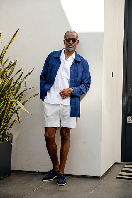 Plaid Seersucker Overshirt