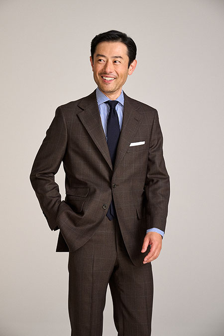 Men's Custom Capsule                                                                                                                                                                                                                                      , Brown Glen Plaid Suit