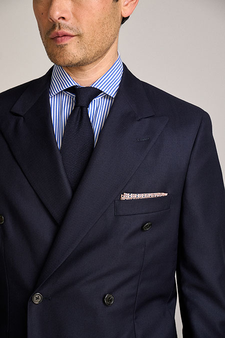 Men's Custom Capsule                                                                                                                                                                                                                                      , Double Breasted Navy Suit