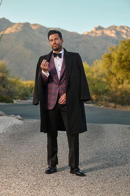 Men's FW26 Lookbook                                                                                                                                                                                                                                       , Charcoal Topcoat