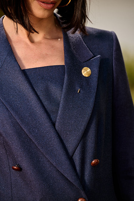 Royal Blue Donegal Jacket & Dress