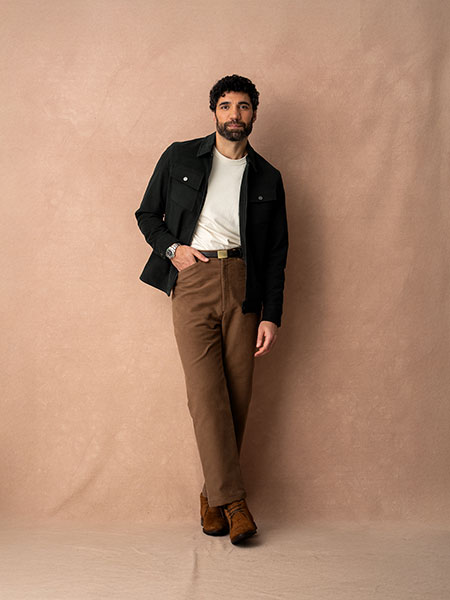 Hunter Green Trucker Jacket