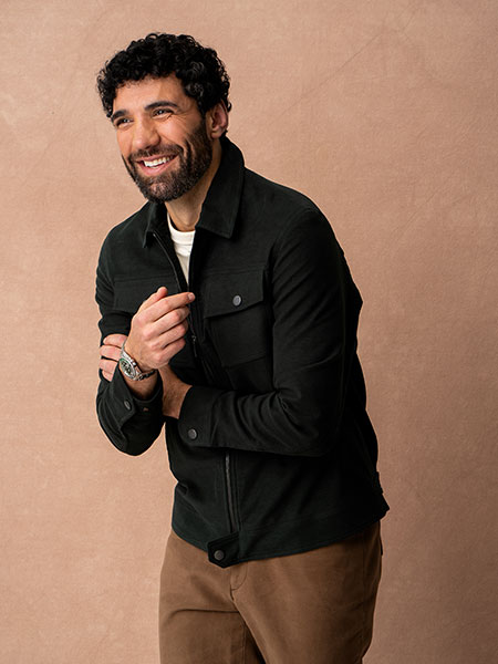 Hunter Green Trucker Jacket