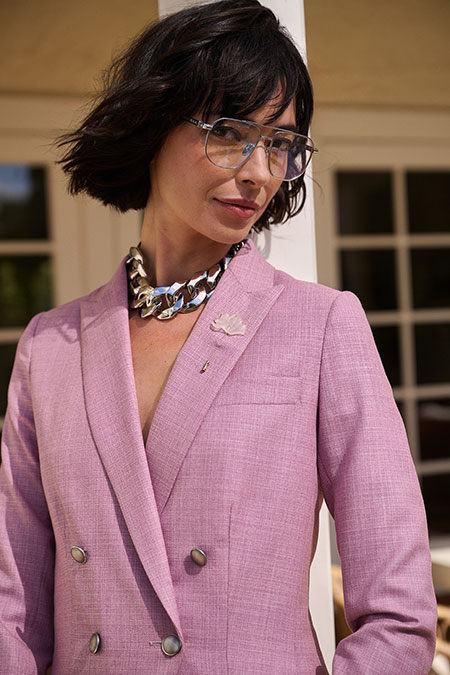 Mauve Mocleno Viviana Jacket