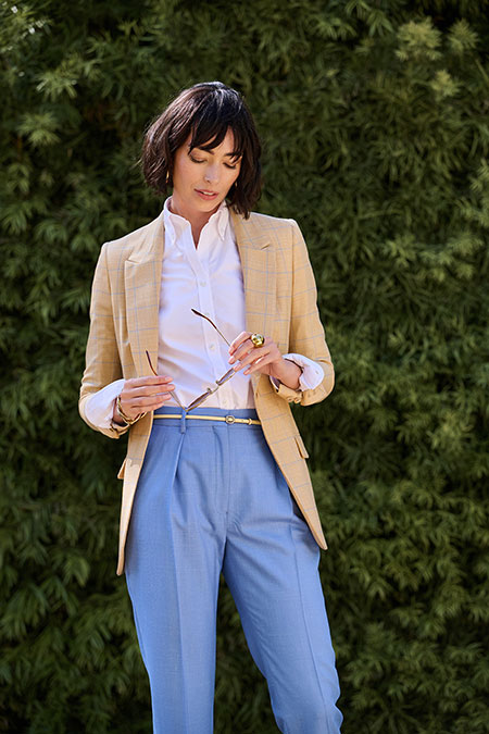 Barley Windowpane Juliet Jacket