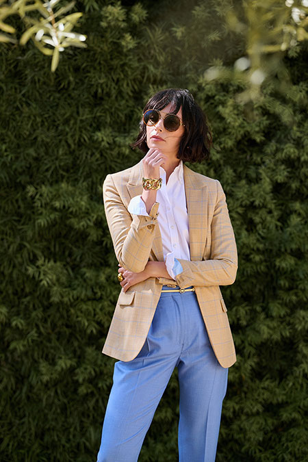 Barley Windowpane Juliet Jacket