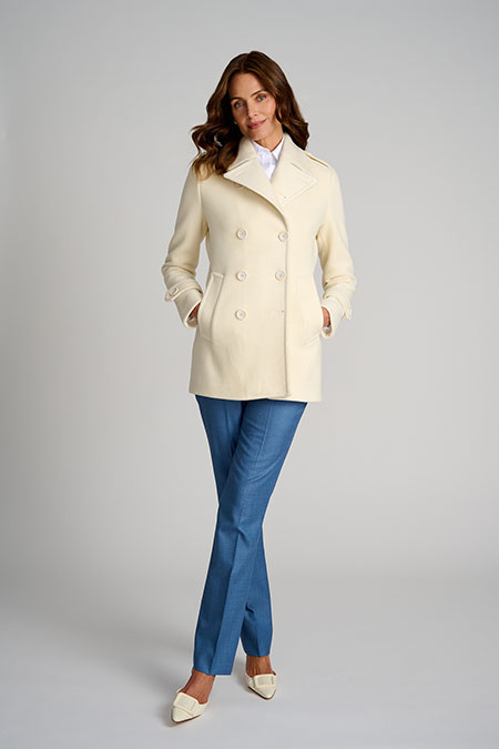 Cream Penelope Topcoat