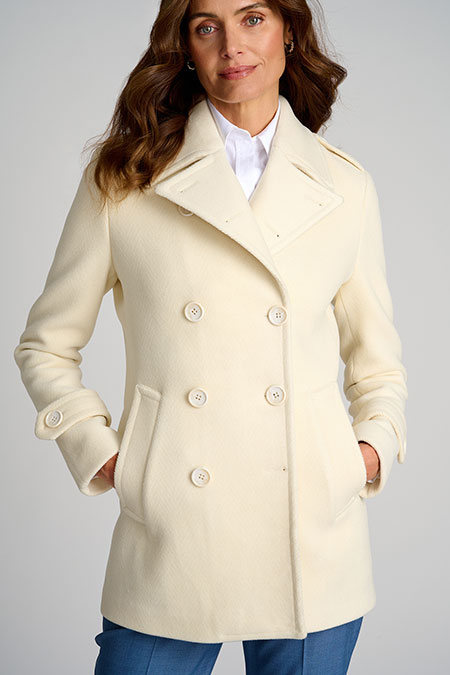 Cream Penelope Topcoat