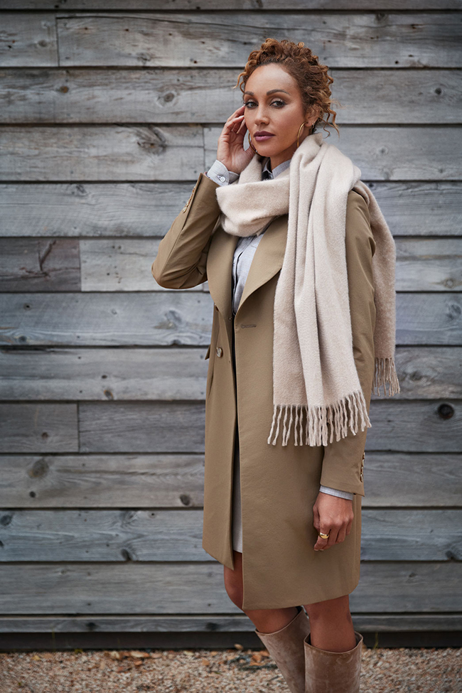 Tan Trench Coat