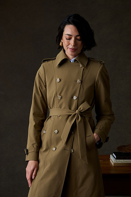 Tan Trench Coat