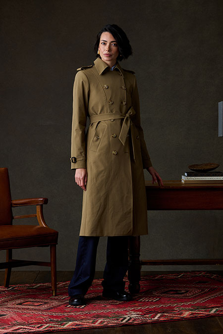 Tan Trench Coat