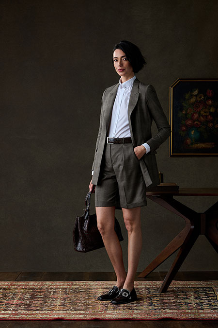 Brown Glen Plaid Suit