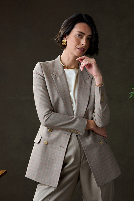 Light Tan Flannel Trousers