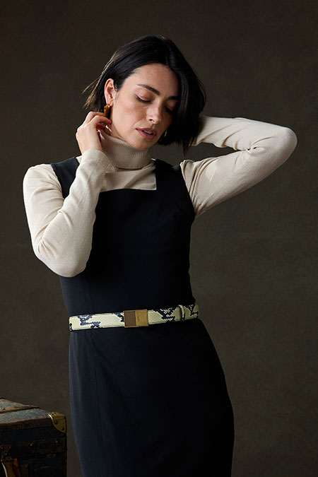 Camel Pima Turtleneck